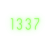 1337 LEET logo