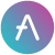 Логотип Aave