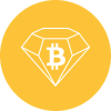 Bitcoin Diamond 로고