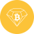 شعار Bitcoin Diamond