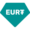 Tether EURt logotipo